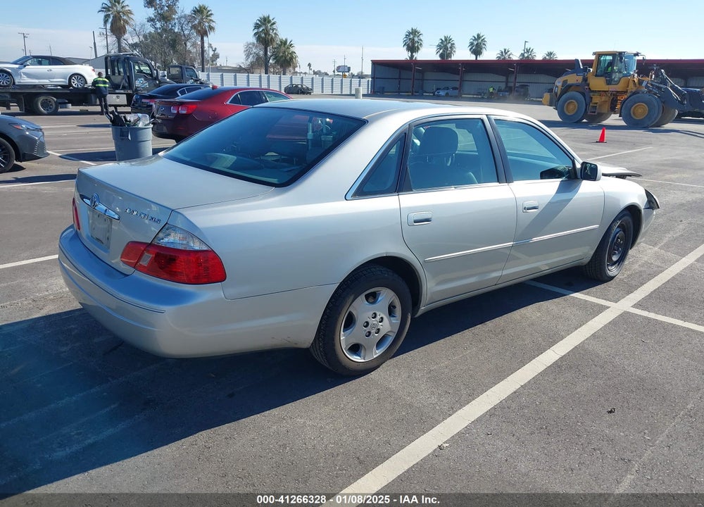 2004 TOYOTA AVALON XLS VIN: 4T1BF28B54U387874