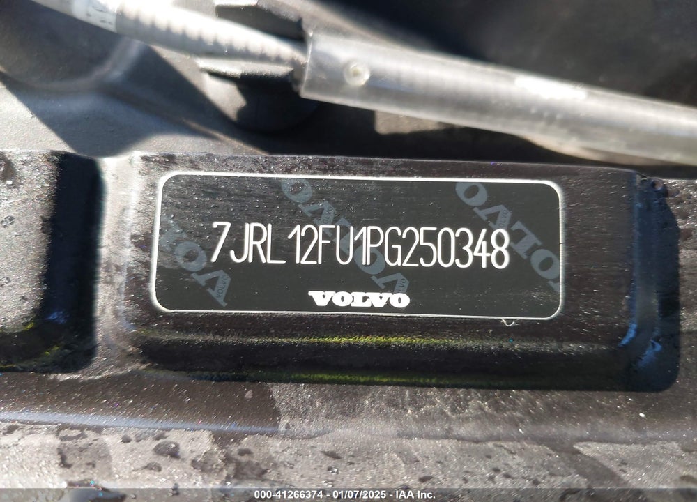2023 VOLVO S60 VIN: 7JRL12FU1PG250348