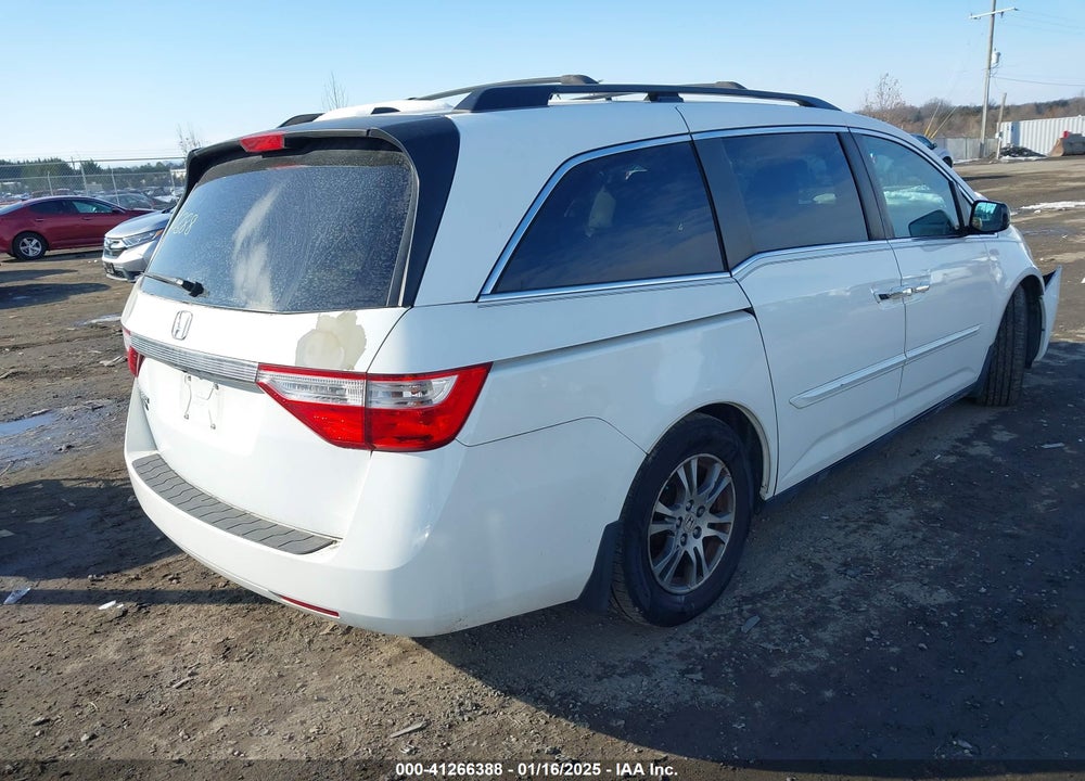 2013 HONDA ODYSSEY EX-L VIN: 5FNRL5H61DB037442
