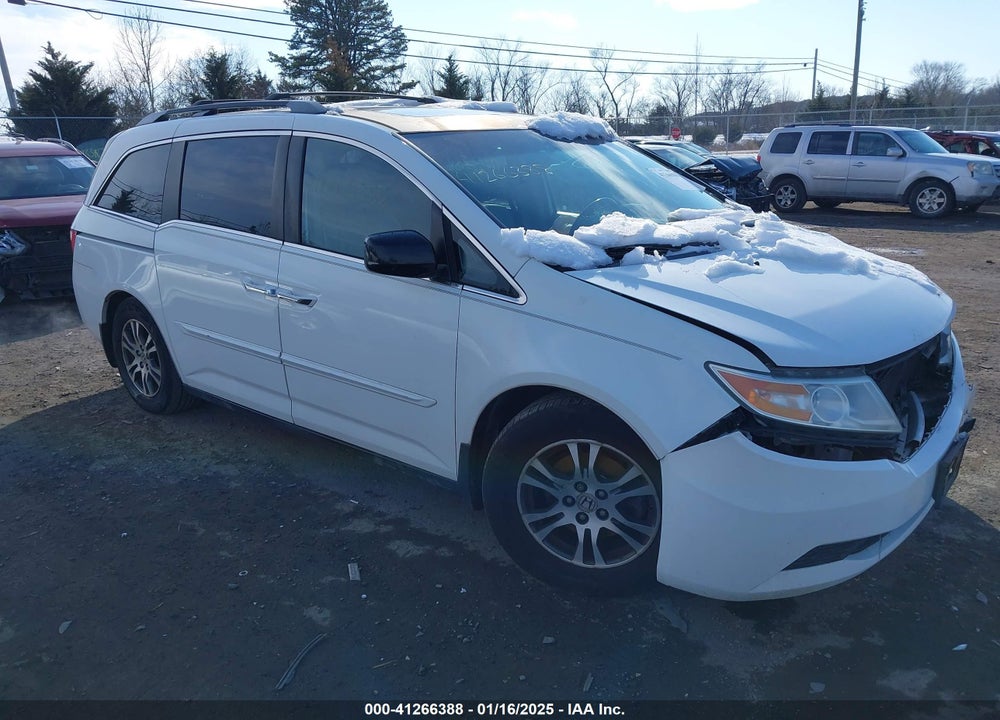 2013 HONDA ODYSSEY EX-L VIN: 5FNRL5H61DB037442