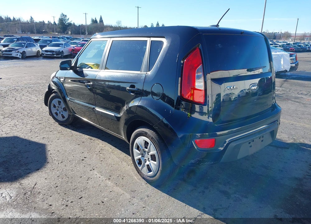 2012 KIA SOUL VIN: KNDJT2A5XC7741057