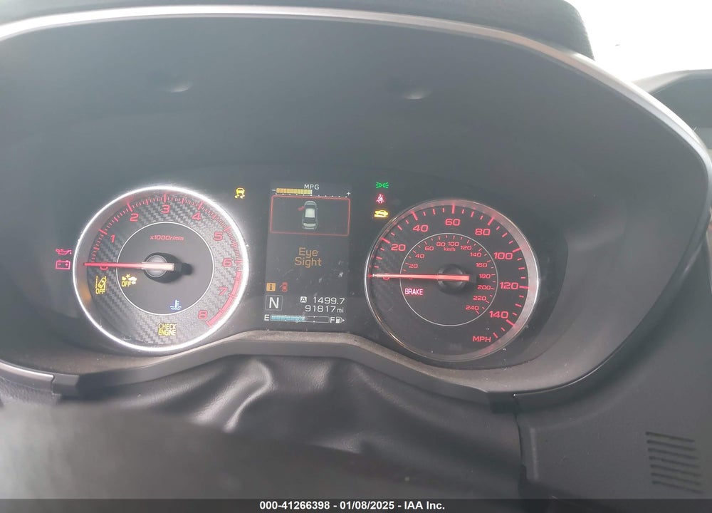 2017 SUBARU IMPREZA VIN: 4S3GTAM69H3730798