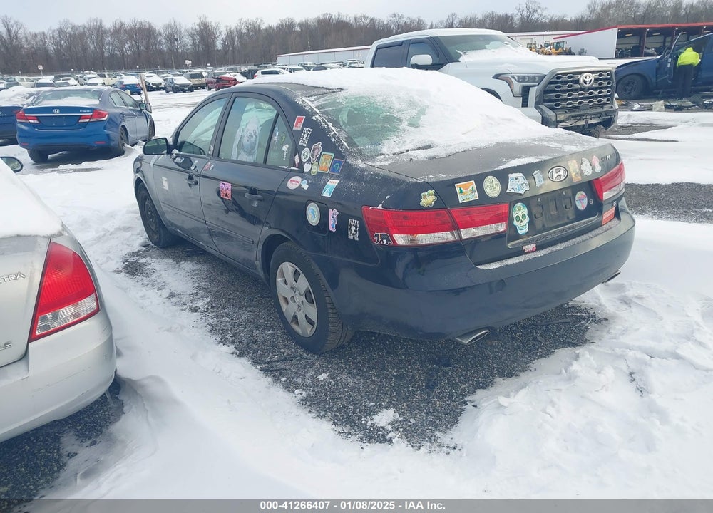 2008 HYUNDAI SONATA GLS V6 VIN: 5NPET46F38H378828