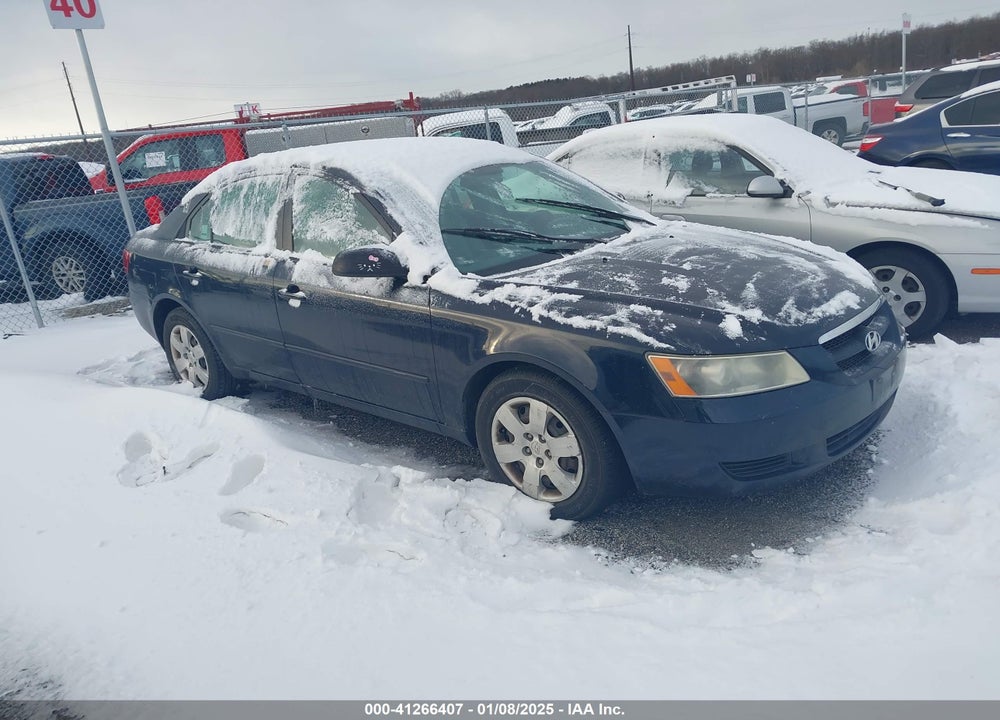 2008 HYUNDAI SONATA GLS V6 VIN: 5NPET46F38H378828