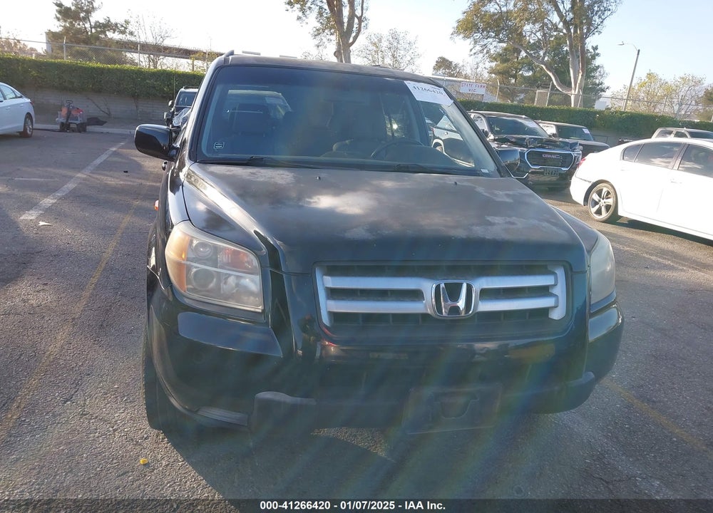 2008 HONDA PILOT VP VIN: 5FNYF28268B026005