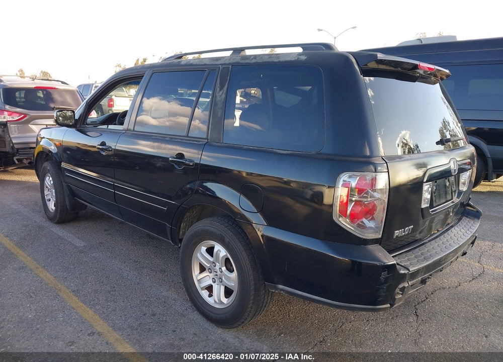 2008 HONDA PILOT VP VIN: 5FNYF28268B026005