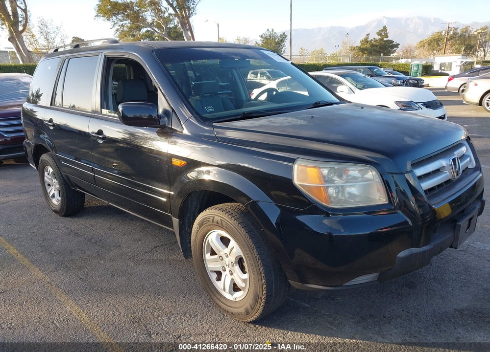 2008 HONDA PILOT VP VIN: 5FNYF28268B026005