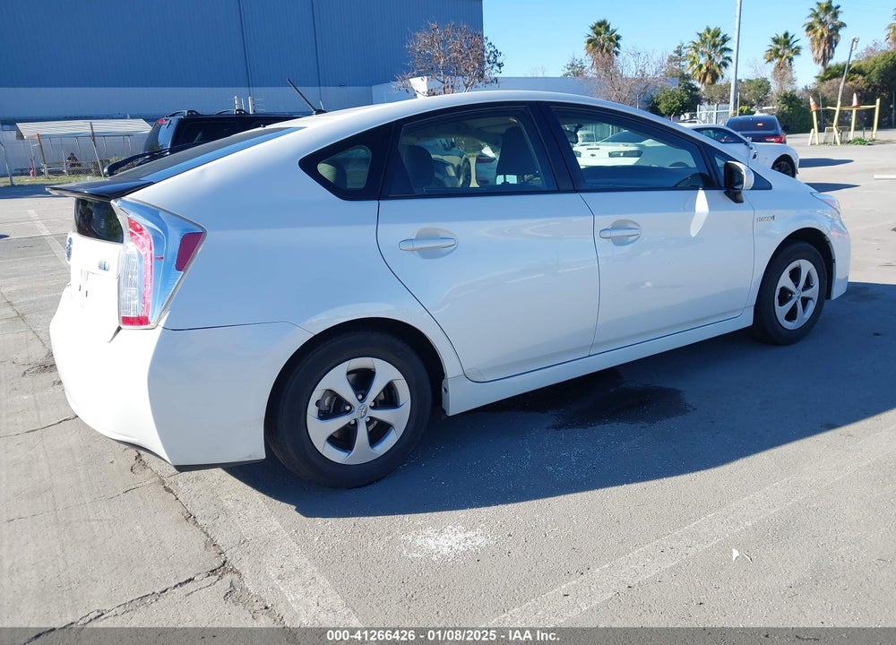 2012 TOYOTA PRIUS TWO VIN: JTDKN3DU6C5522440