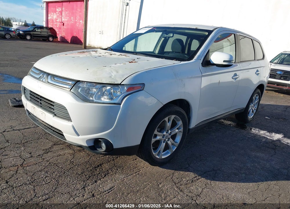 2014 MITSUBISHI OUTLANDER SE VIN: JA4AZ3A38EZ015427