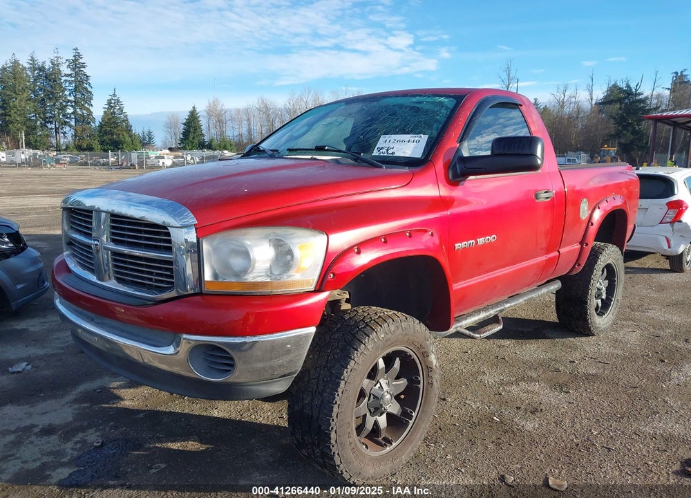 2006 DODGE RAM 1500 SLT/TRX4 OFF ROAD/SPORT VIN: 1D7HU16N76J246987