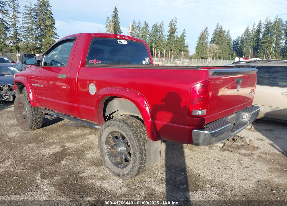 2006 DODGE RAM 1500 SLT/TRX4 OFF ROAD/SPORT VIN: 1D7HU16N76J246987