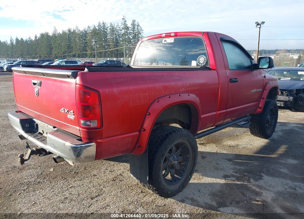 2006 DODGE RAM 1500 SLT/TRX4 OFF ROAD/SPORT VIN: 1D7HU16N76J246987