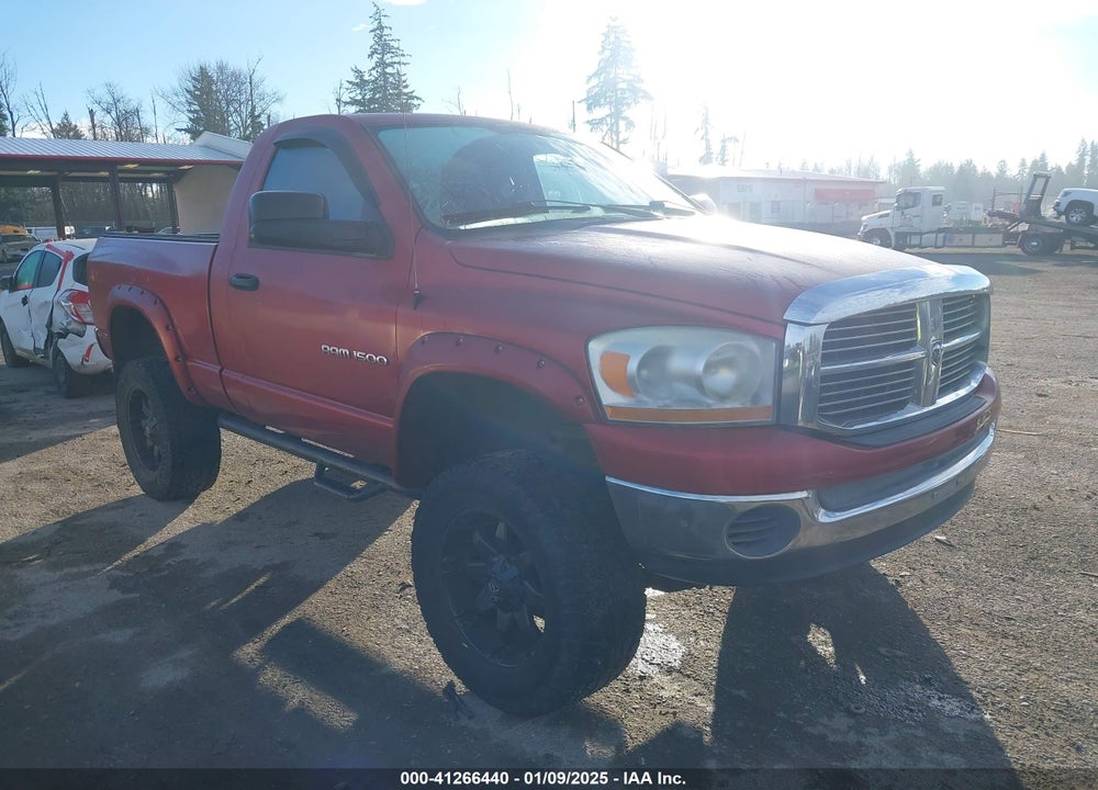2006 DODGE RAM 1500 SLT/TRX4 OFF ROAD/SPORT VIN: 1D7HU16N76J246987