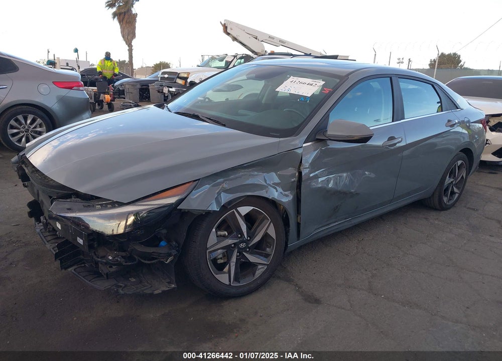 2022 HYUNDAI ELANTRA LIMITED VIN: KMHLP4AG3NU341142