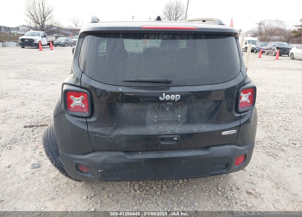 2018 JEEP RENEGADE LATITUDE 4X4 VIN: ZACCJBBBXJPJ34124