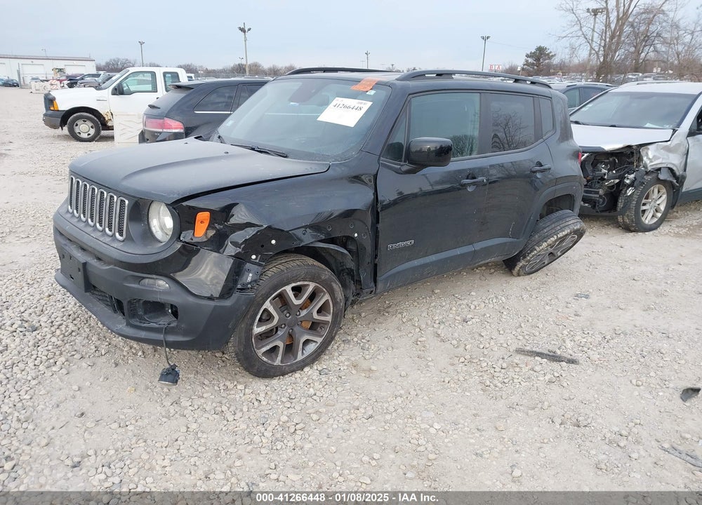 2018 JEEP RENEGADE LATITUDE 4X4 VIN: ZACCJBBBXJPJ34124