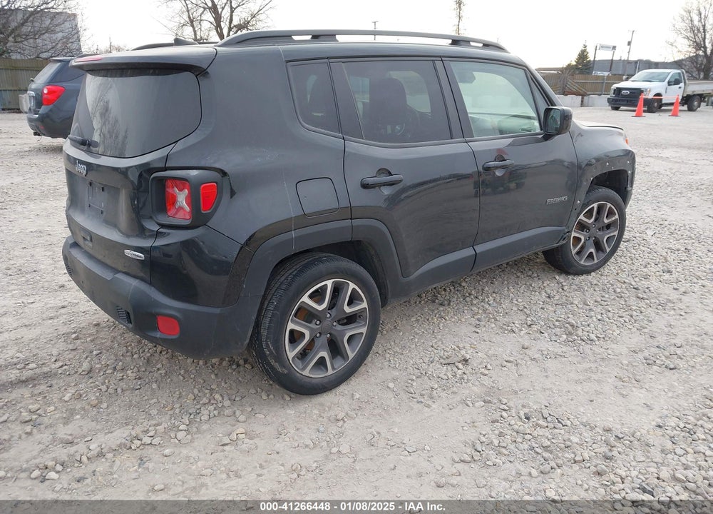 2018 JEEP RENEGADE LATITUDE 4X4 VIN: ZACCJBBBXJPJ34124
