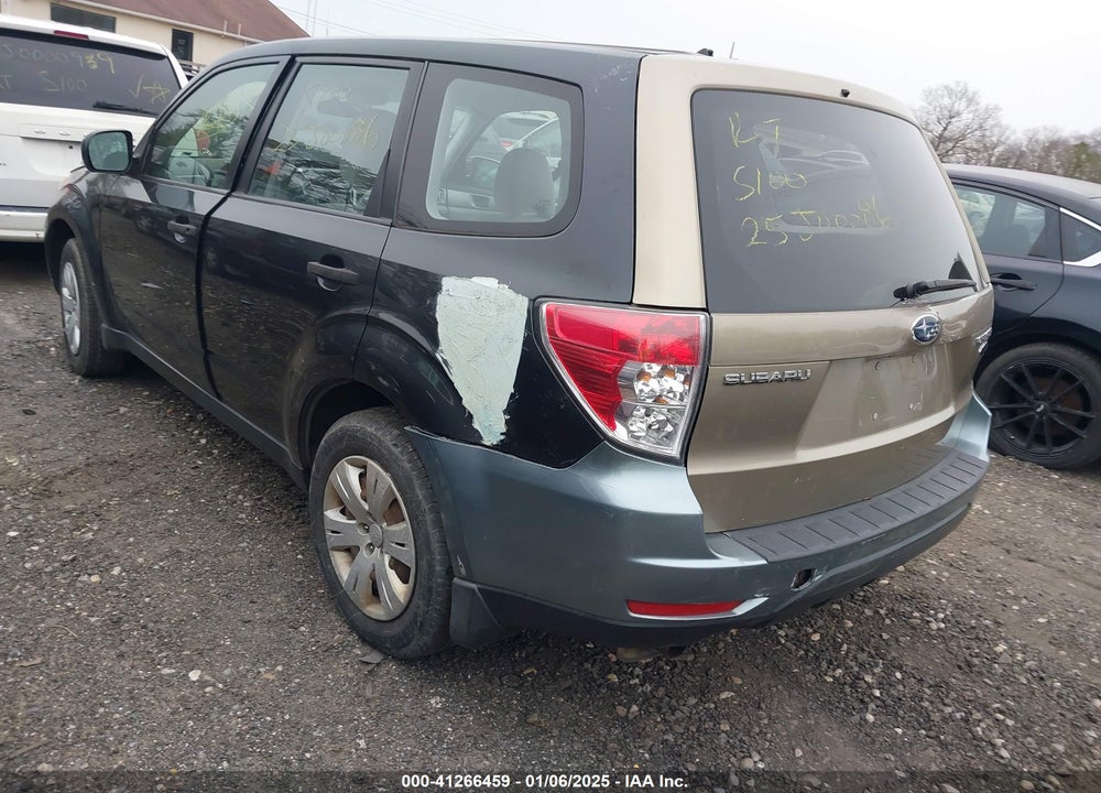 2009 SUBARU FORESTER VIN: JF2SH61609G787304