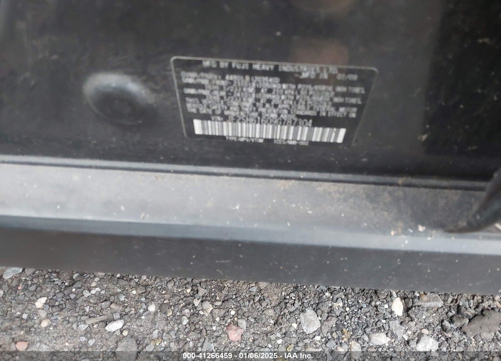 2009 SUBARU FORESTER VIN: JF2SH61609G787304