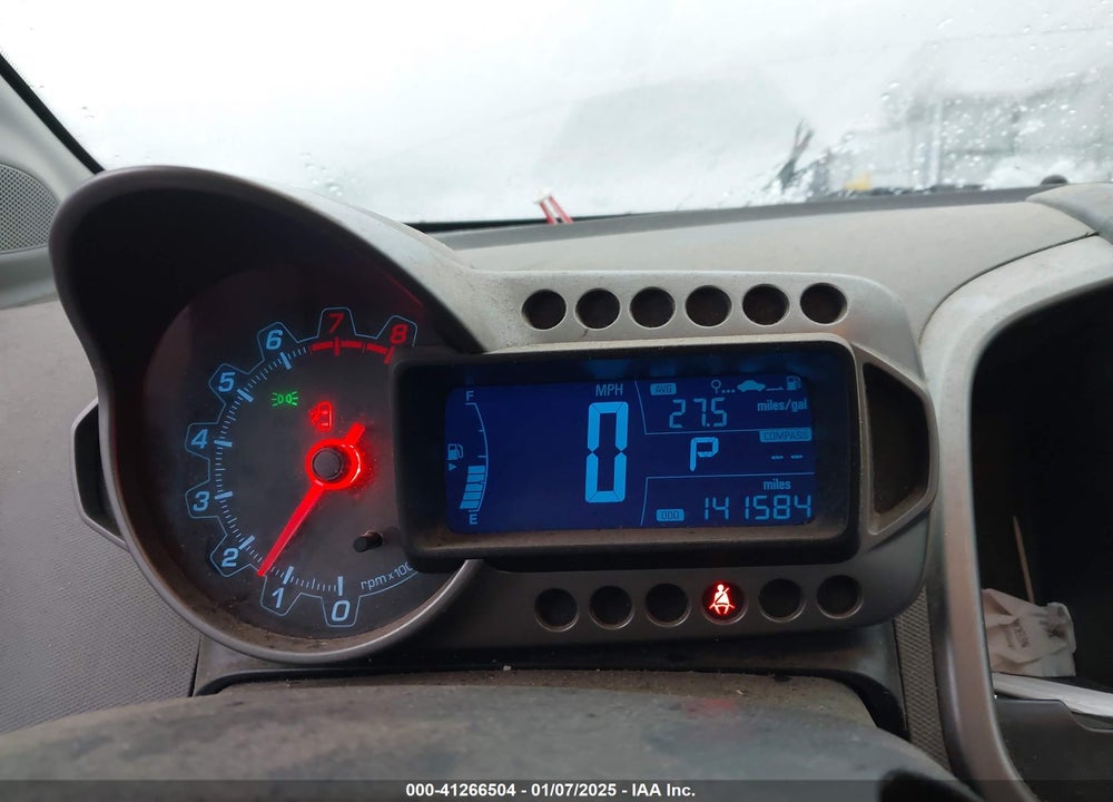 2013 CHEVROLET SONIC VIN: 1G1JE5SB9D4207236