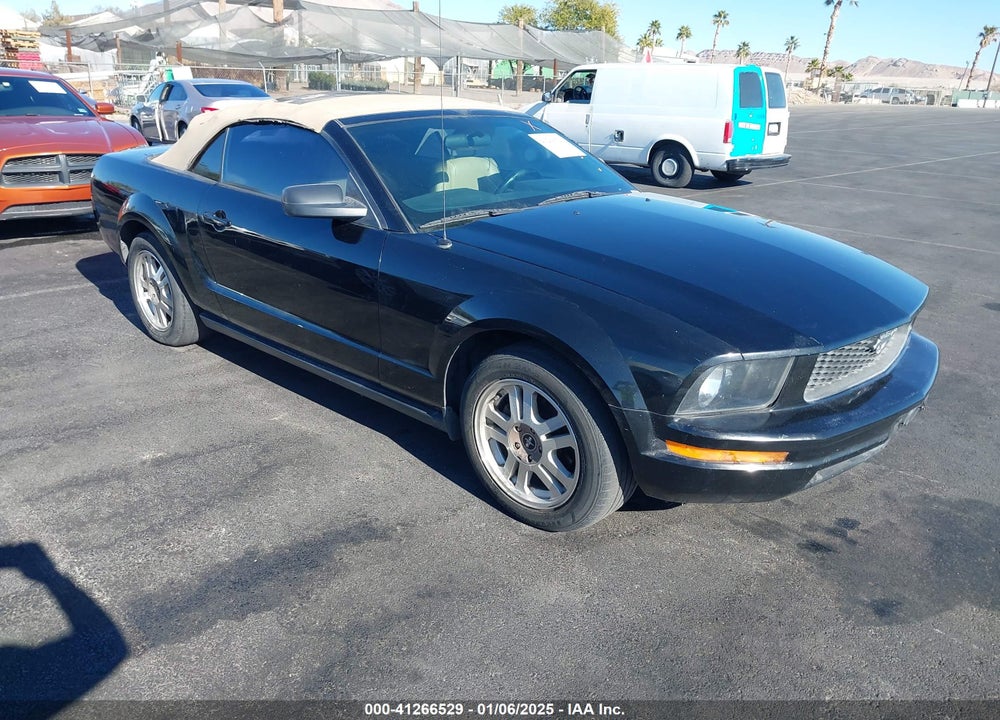 2007 FORD MUSTANG V6 DELUXE/V6 PREMIUM VIN: 1ZVHT84N575219156