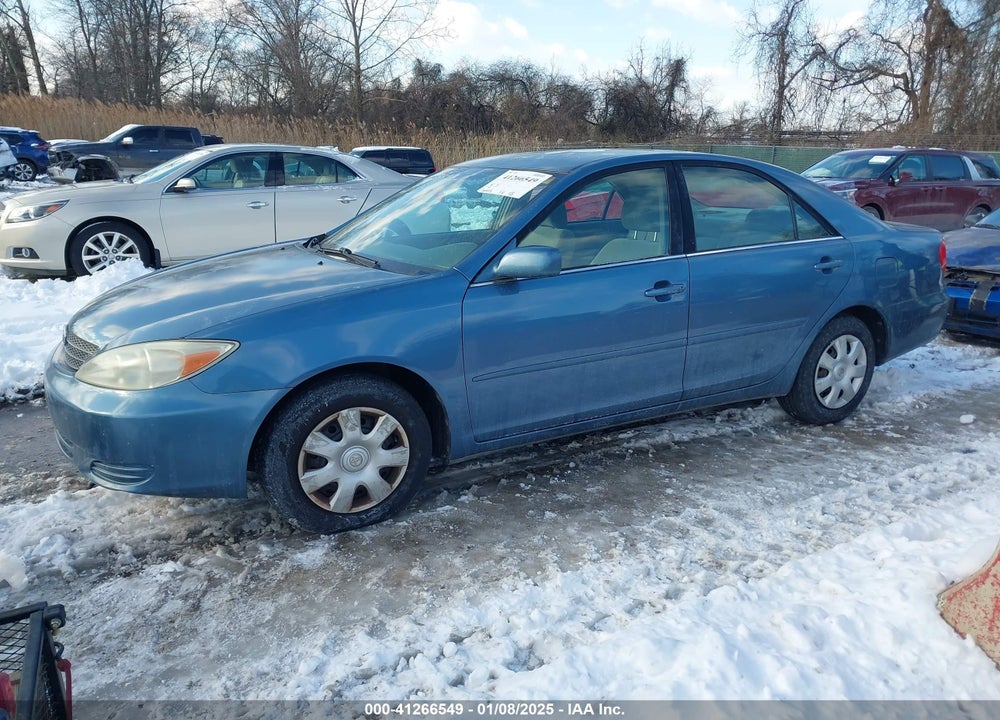 2004 TOYOTA CAMRY LE VIN: 4T1BE32K54U833054