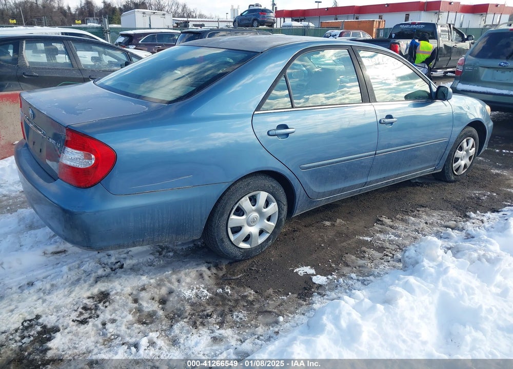 2004 TOYOTA CAMRY LE VIN: 4T1BE32K54U833054