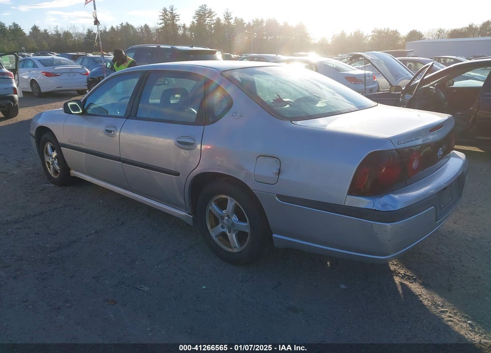 2003 CHEVROLET IMPALA LS VIN: 2G1WH52K539326426