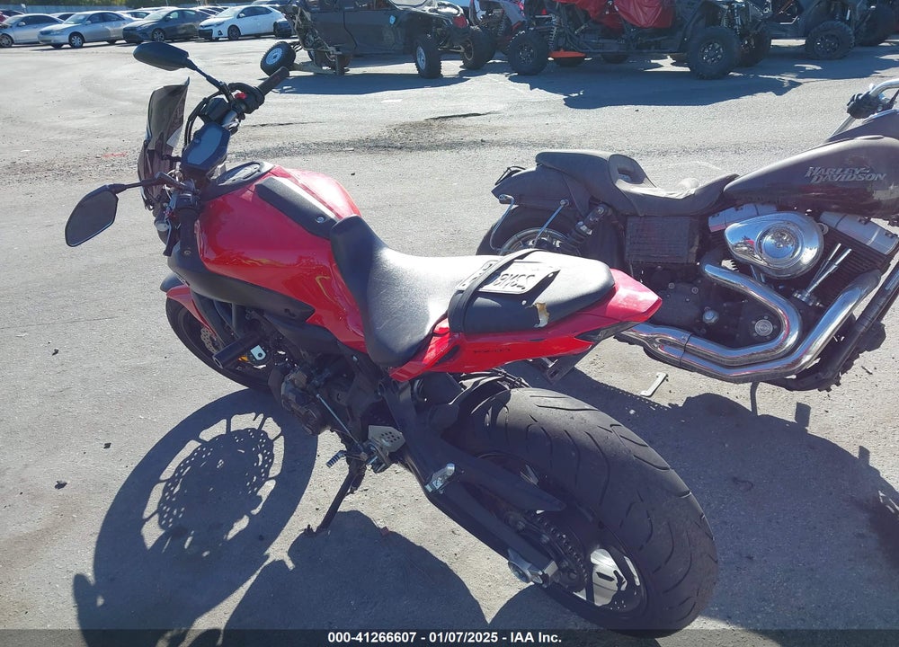 2017 YAMAHA FZ07A C VIN: JYARM20Y6HA000115