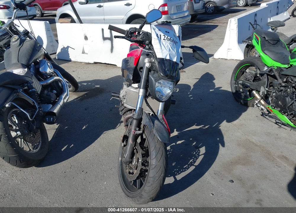 2017 YAMAHA FZ07A C VIN: JYARM20Y6HA000115