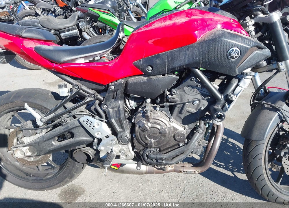 2017 YAMAHA FZ07A C VIN: JYARM20Y6HA000115