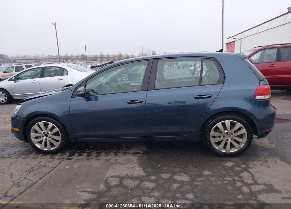 2013 VOLKSWAGEN GOLF 2.0L TDI 4-DOOR VIN: WVWNM7AJ0DW061426