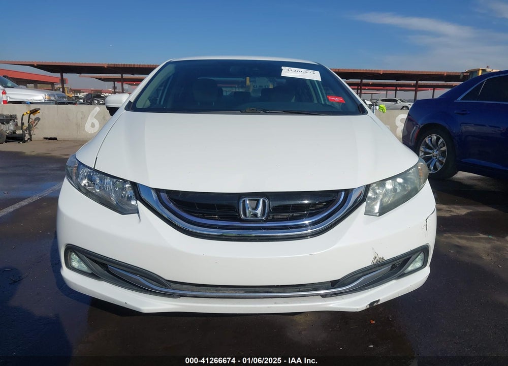 2014 HONDA CIVIC HYBRID VIN: 19XFB4F25EE001213