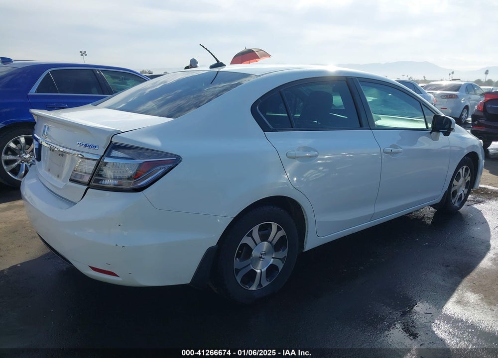 2014 HONDA CIVIC HYBRID VIN: 19XFB4F25EE001213