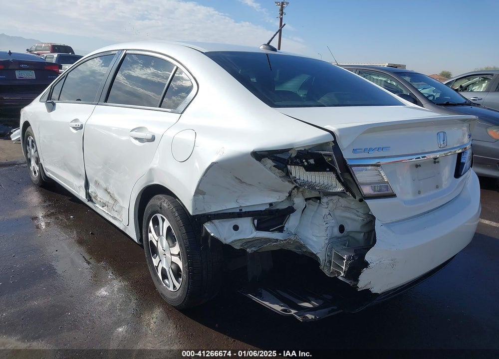 2014 HONDA CIVIC HYBRID VIN: 19XFB4F25EE001213
