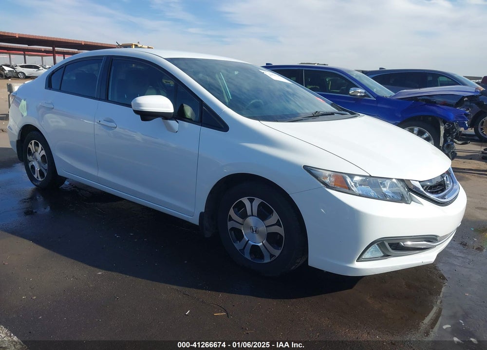 2014 HONDA CIVIC HYBRID VIN: 19XFB4F25EE001213