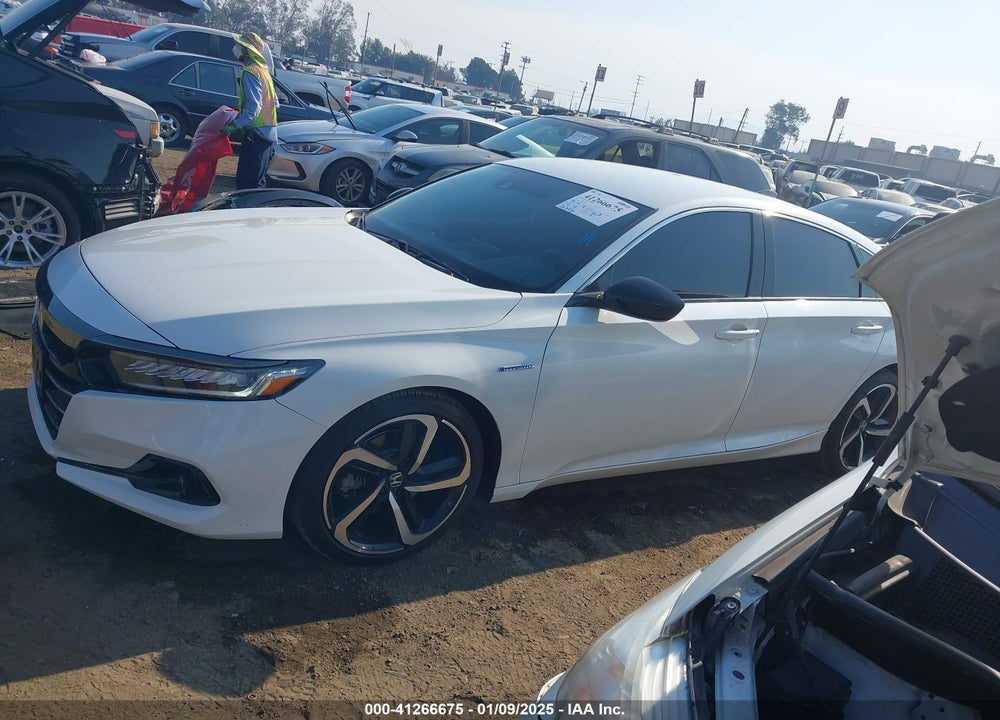 2022 HONDA ACCORD HYBRID SPORT VIN: 1HGCV3F28NA028558
