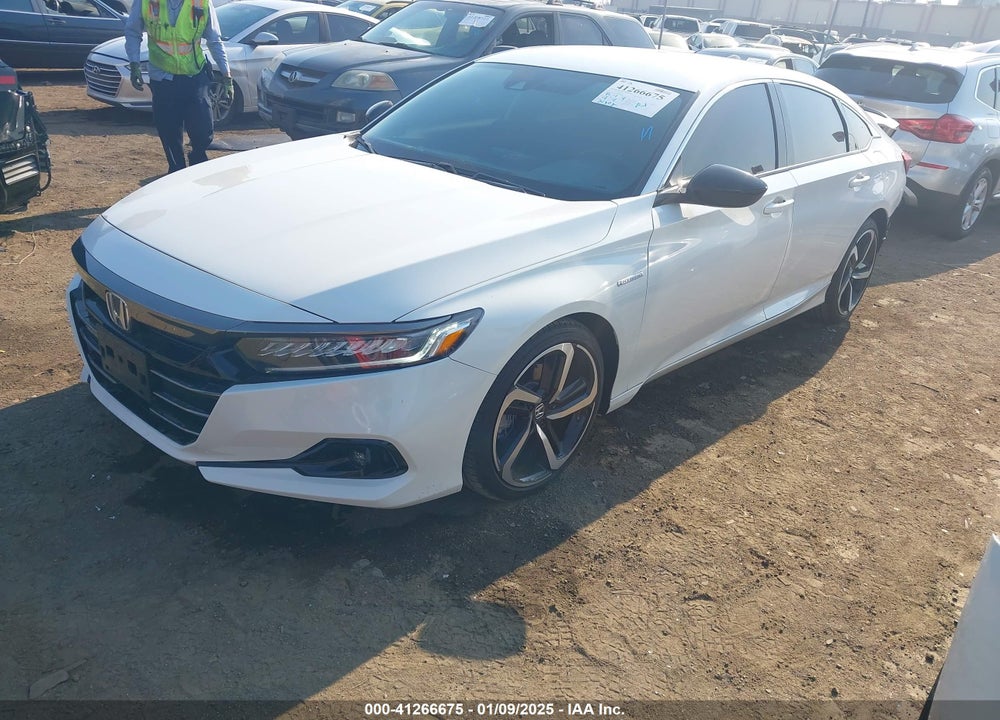 2022 HONDA ACCORD HYBRID SPORT VIN: 1HGCV3F28NA028558