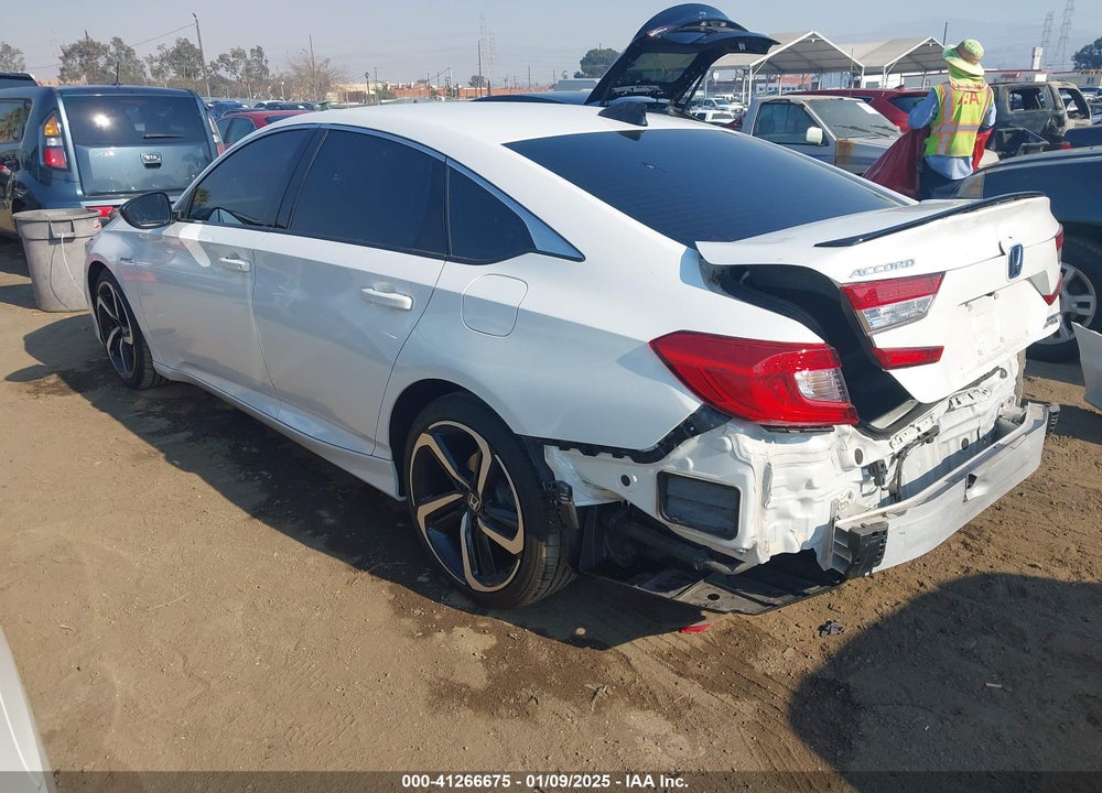 2022 HONDA ACCORD HYBRID SPORT VIN: 1HGCV3F28NA028558