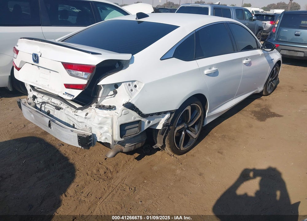2022 HONDA ACCORD HYBRID SPORT VIN: 1HGCV3F28NA028558