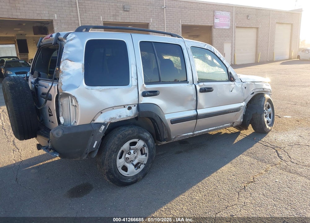 2007 JEEP LIBERTY SPORT VIN: 1J4GL48KX7W603008