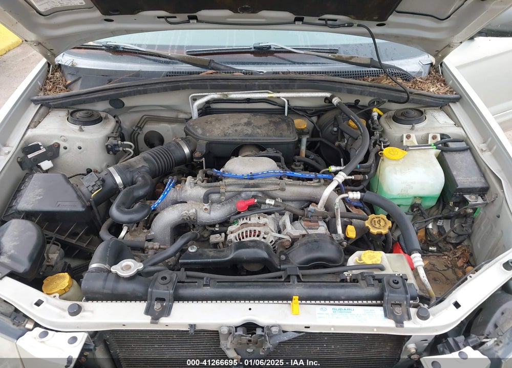 2005 SUBARU FORESTER 2.5XS VIN: JF1SG65655G704896
