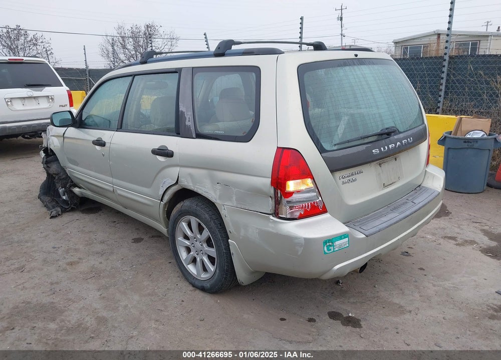 2005 SUBARU FORESTER 2.5XS VIN: JF1SG65655G704896