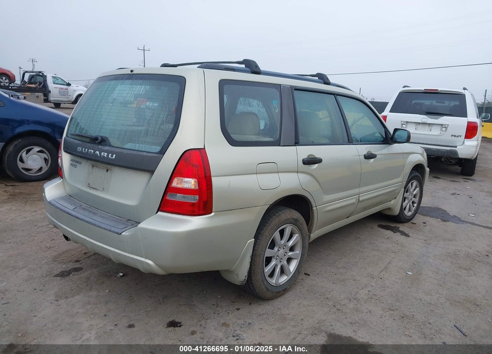 2005 SUBARU FORESTER 2.5XS VIN: JF1SG65655G704896