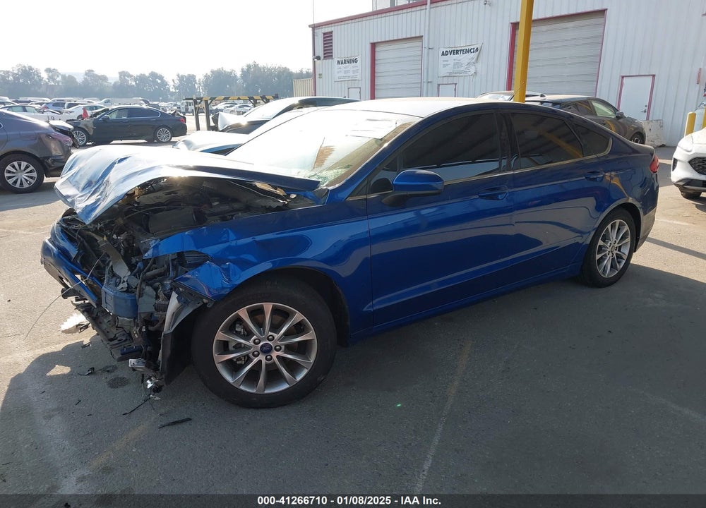 2017 FORD FUSION VIN: 3FA6P0HD1HR373594