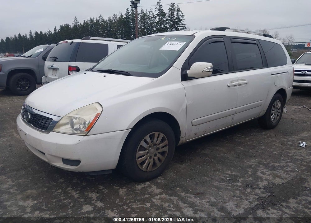 2011 KIA SEDONA VIN: KNDMG4C74B6384992