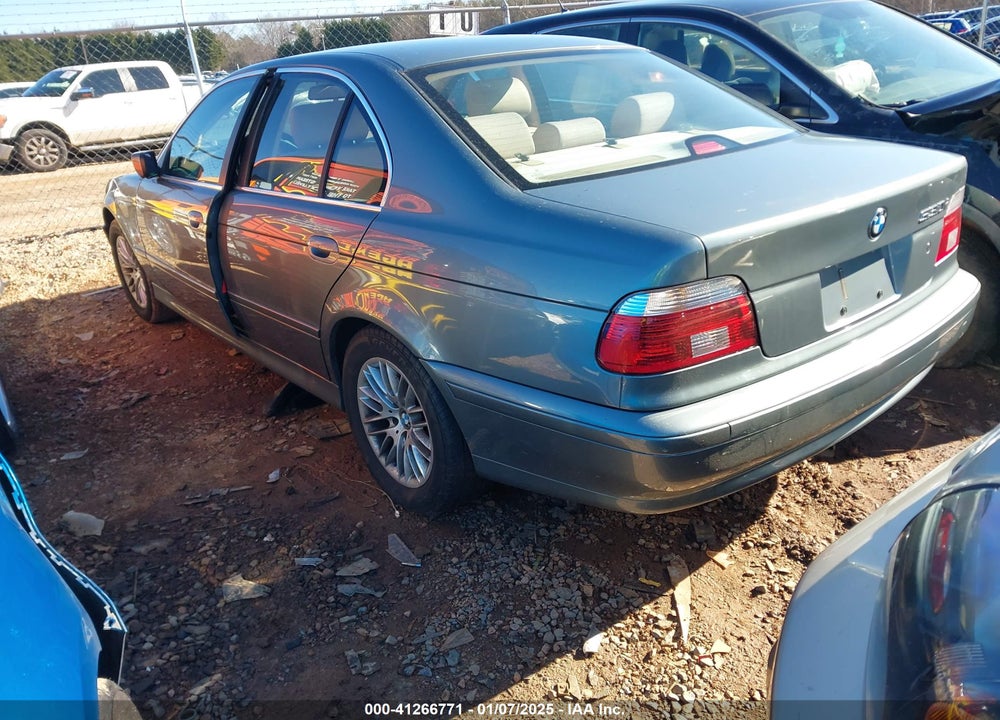 2003 BMW 530IA VIN: WBADT63433CK35888