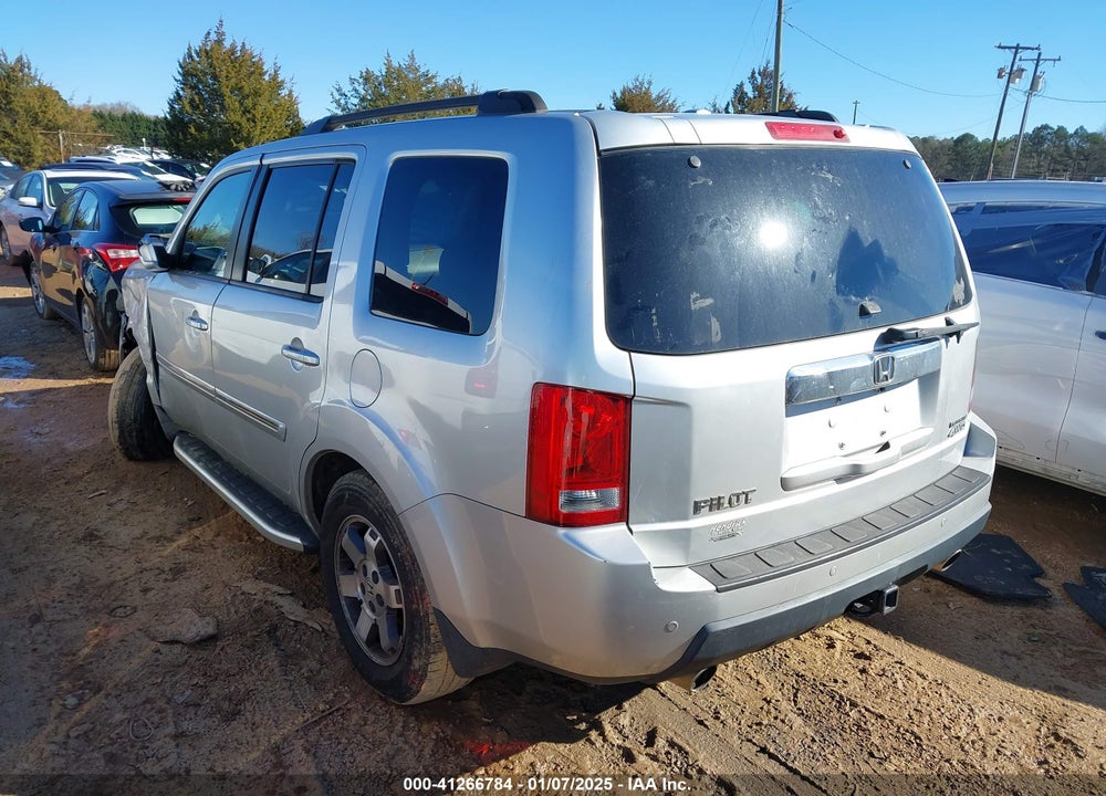2009 HONDA PILOT TOURING VIN: 5FNYF48989B016439