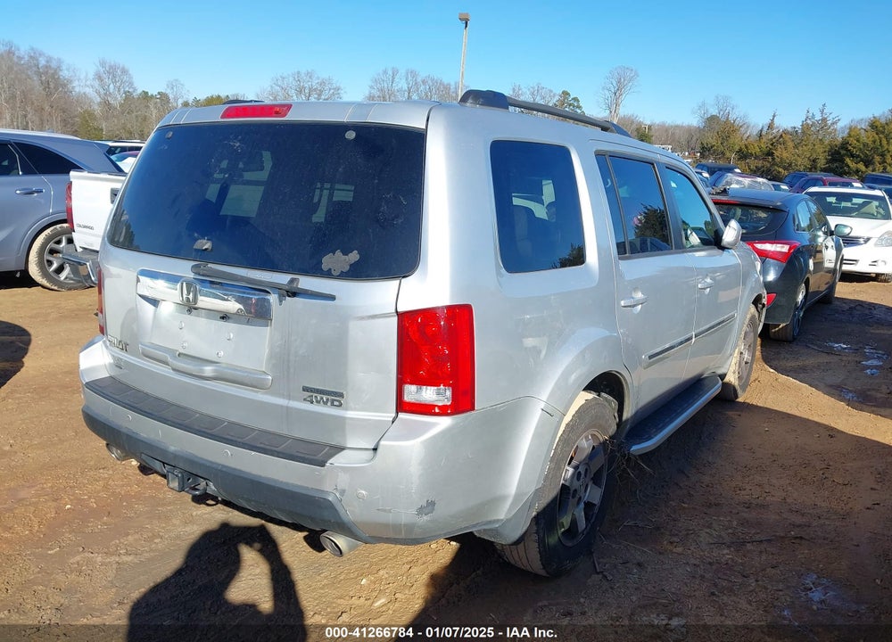 2009 HONDA PILOT TOURING VIN: 5FNYF48989B016439