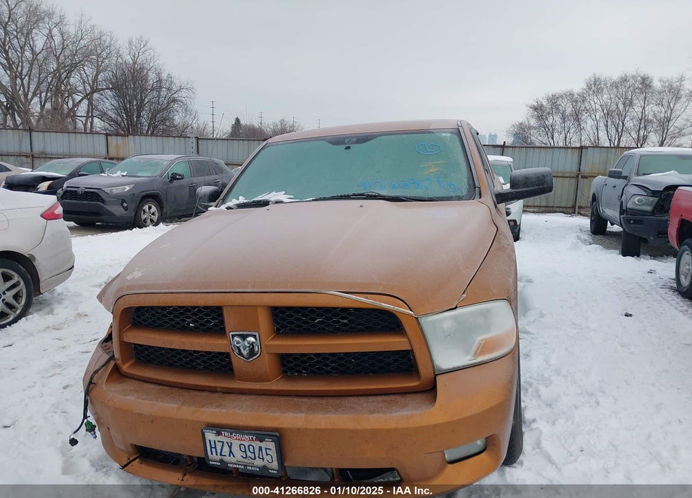 2012 RAM 1500 VIN: 1C6RD7FT1CS284891